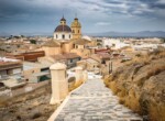 a view over Cox town in Vega Baja Alicante province, Comunidad V