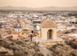 a view over Cox town in Vega Baja, province of Alicante, Valenci